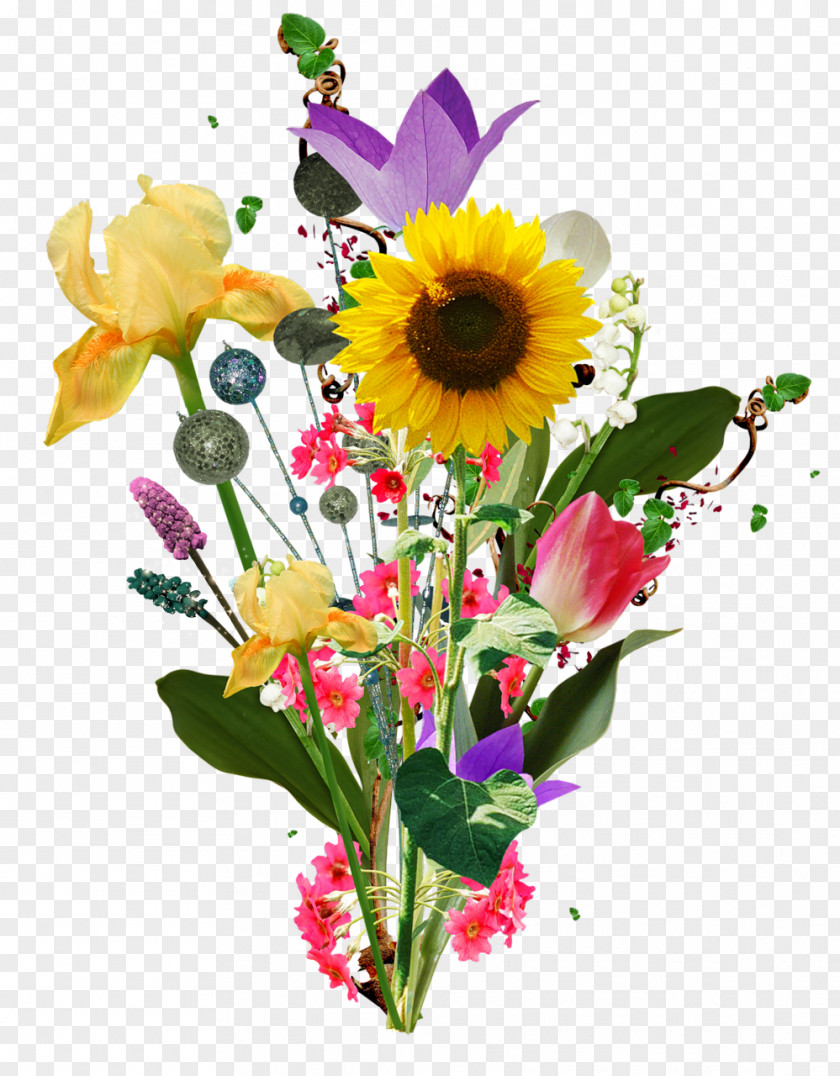 Bouquet Of Flowers Clip Art PNG