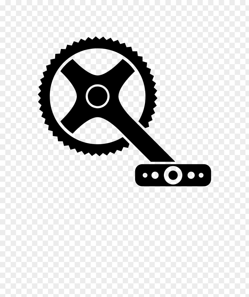 Gear Free Drawing Bicycle Cranks Gearing Clip Art PNG