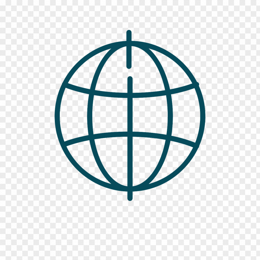 Globe Earth Line Art Clip PNG