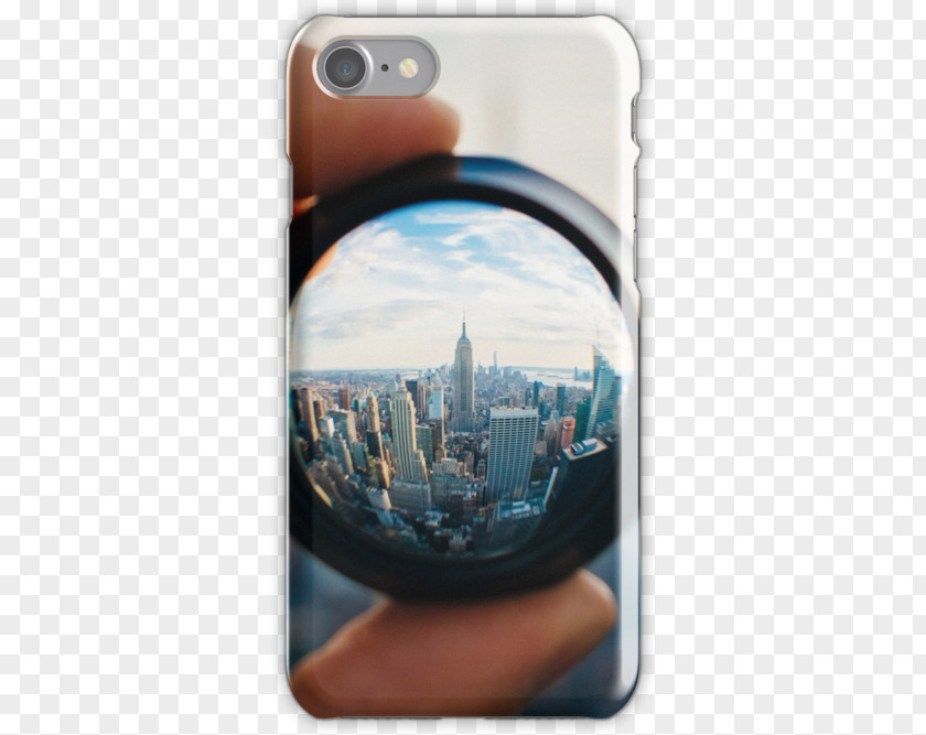 Holding Iphone New York City IT As A Service Travel Smart PNG