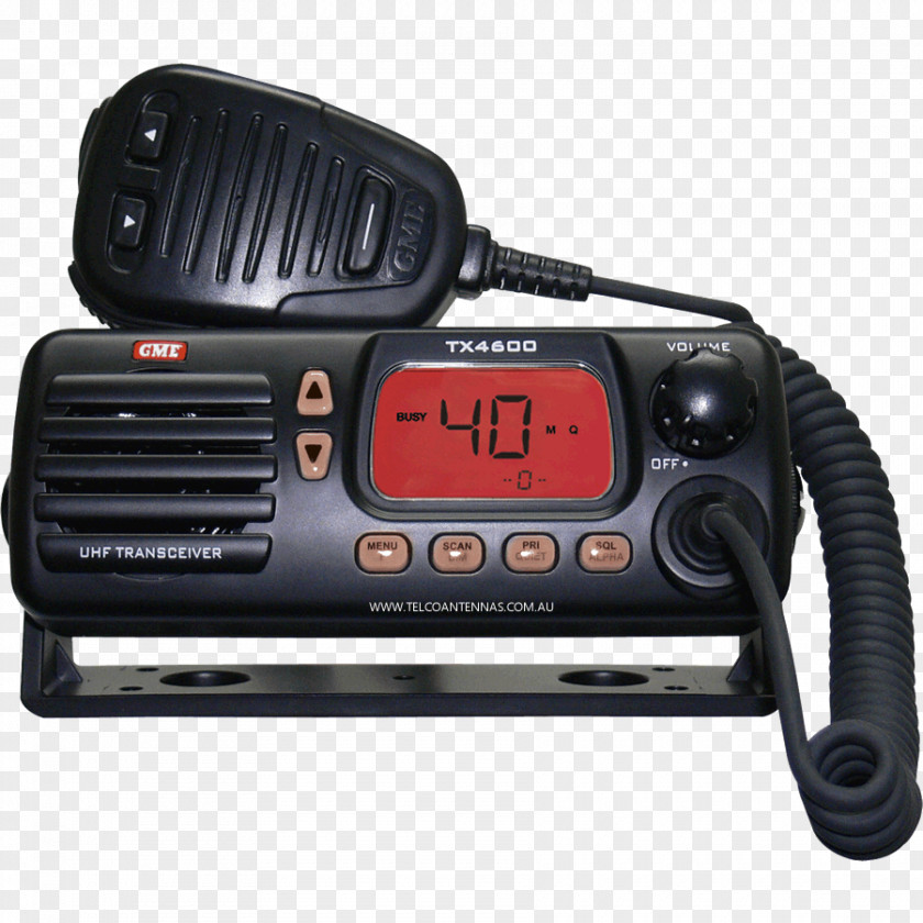 Radio Buttons UHF CB Citizens Band Ultra High Frequency Two-way PNG