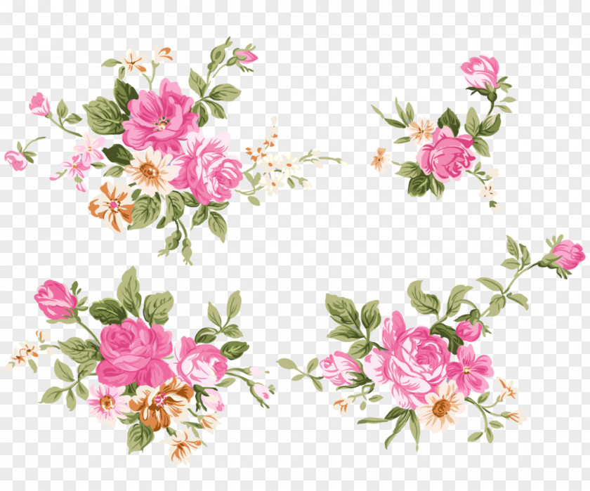 Watercolor Bouquet Floral Design Flower Clip Art PNG