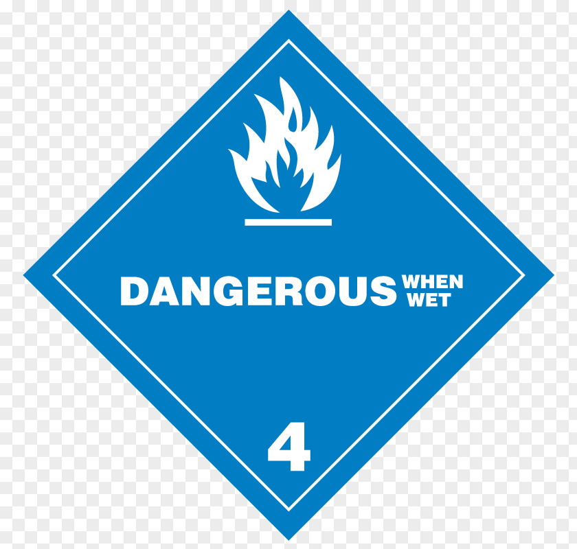 Wet Paper UN Number Dangerous Goods Placard HAZMAT Class 3 Flammable Liquids Transport PNG