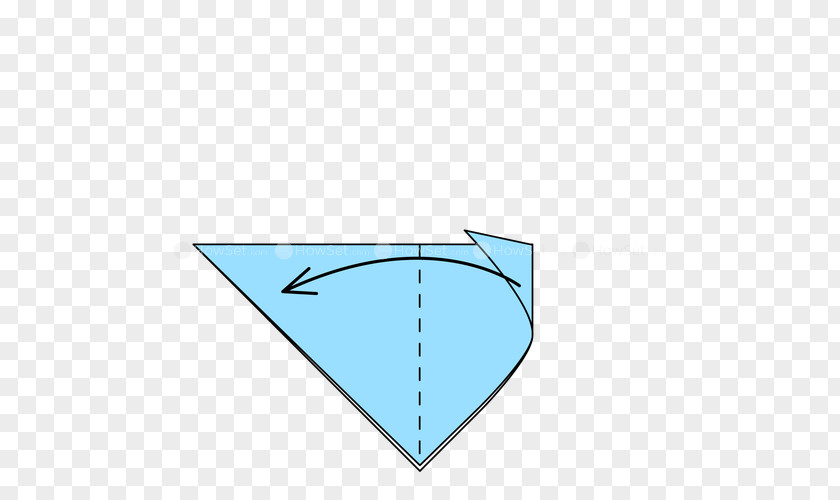 Cartoon Origami Triangle PNG