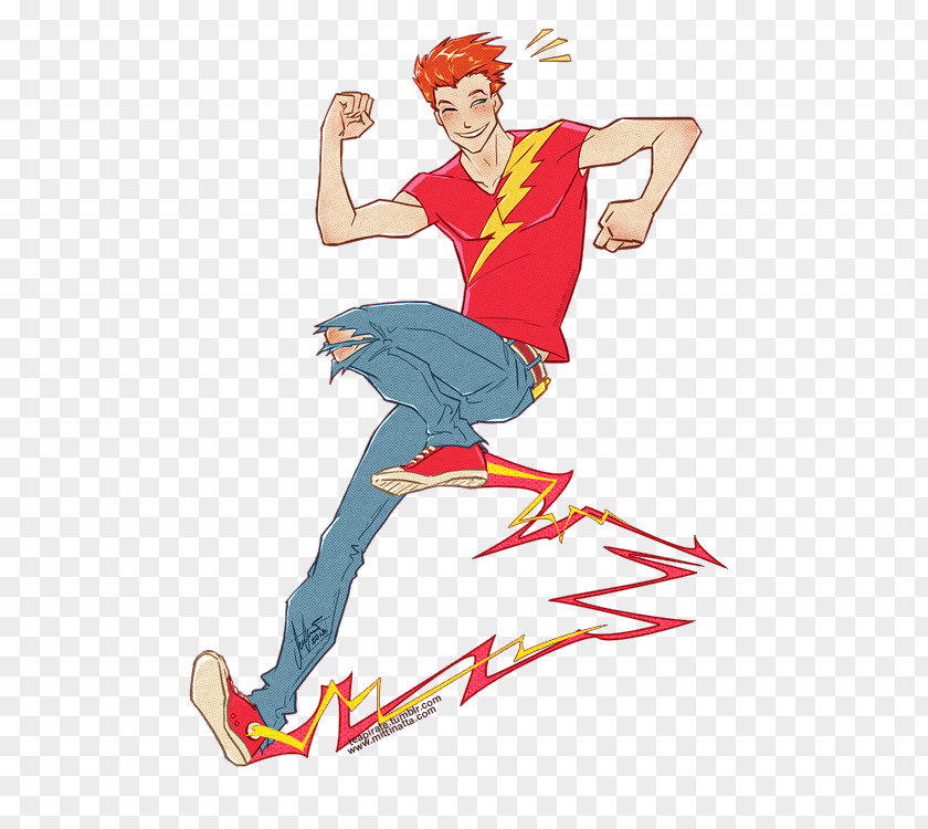 Flash Wally West Baris Alenas Dick Grayson Beast Boy PNG