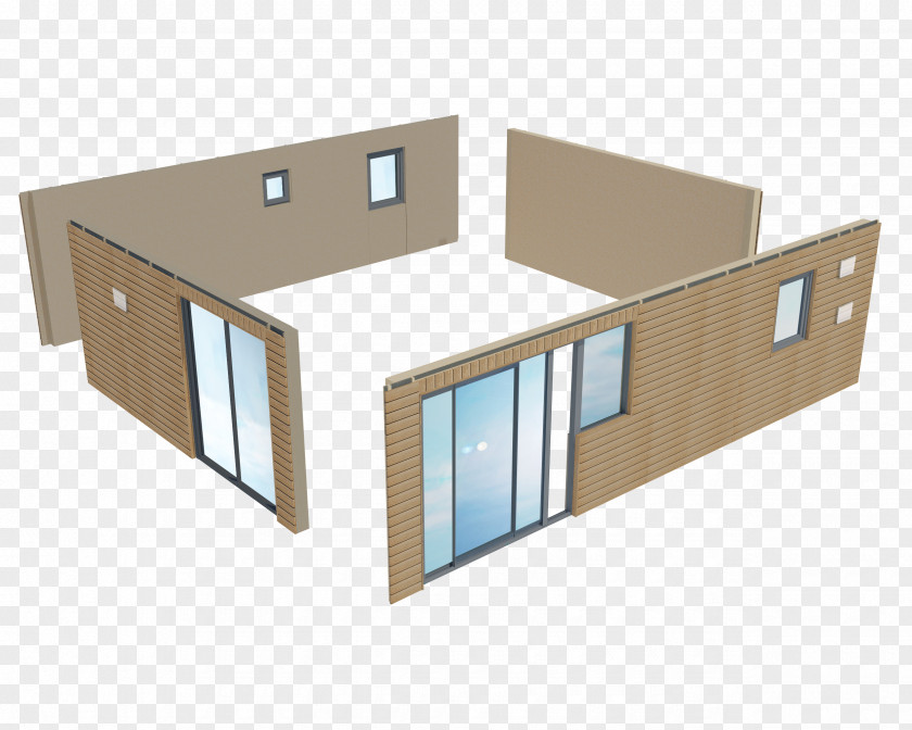 House Plan Maison En Bois Prefabrication Architectural Engineering Chalet PNG