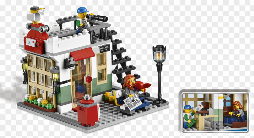 Lego Creator LEGO 31036 Toy & Grocery Shop PNG