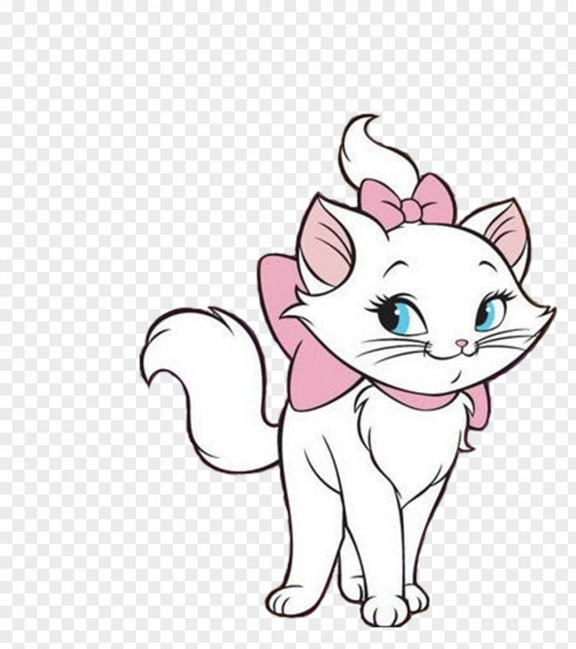 Marie Aristogatos Kitten Cat Hello Kitty Clip Art PNG