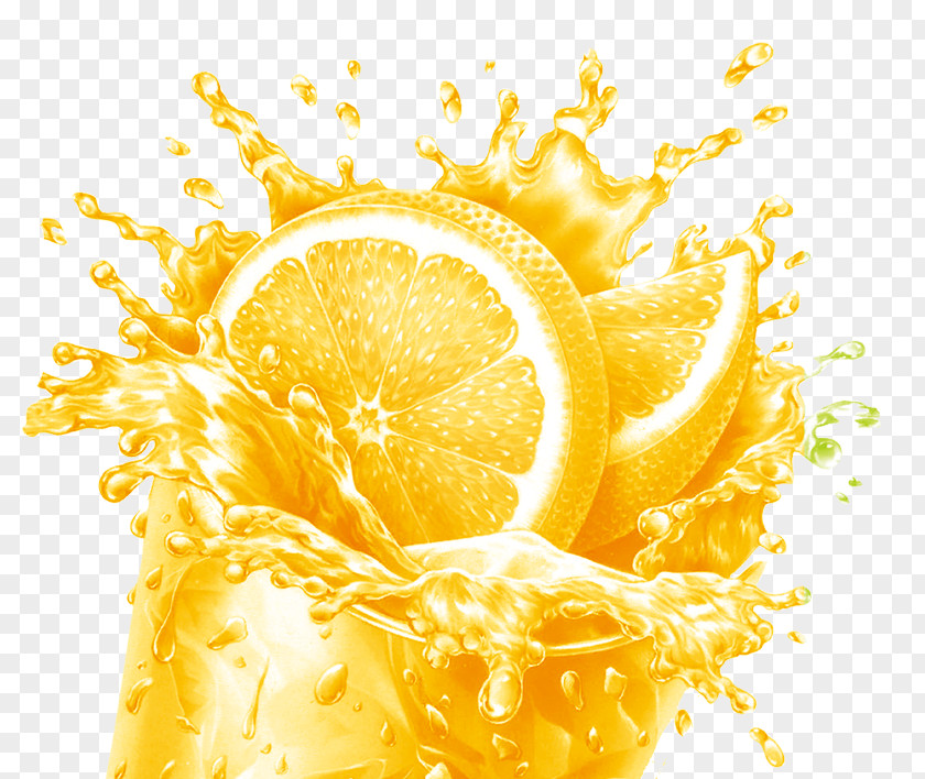 Orange Juice Ad Old Fashioned Lemon PNG