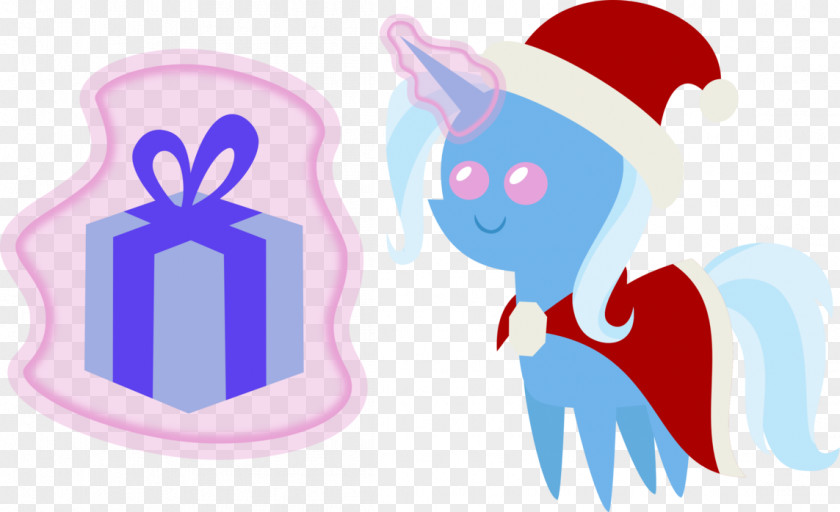 Beautiful And Generous Trixie Pony Christmas DeviantArt PNG