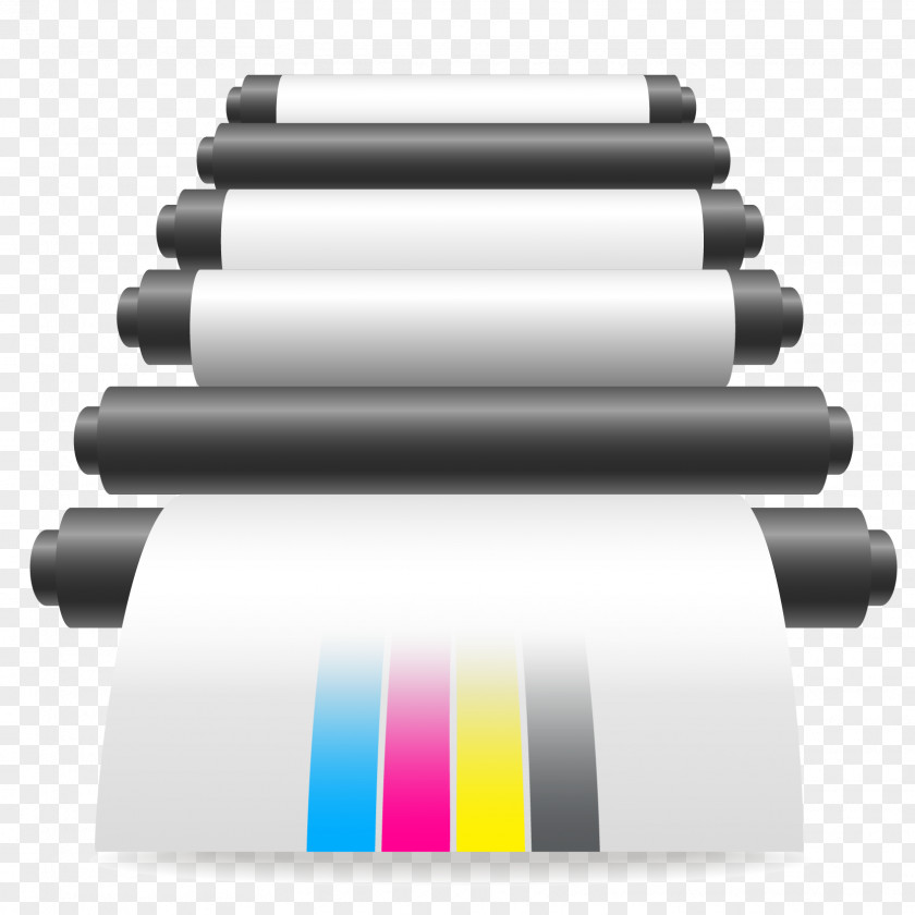 Cmyk Paper Printing Printer Ink Cartridge Office Supplies PNG