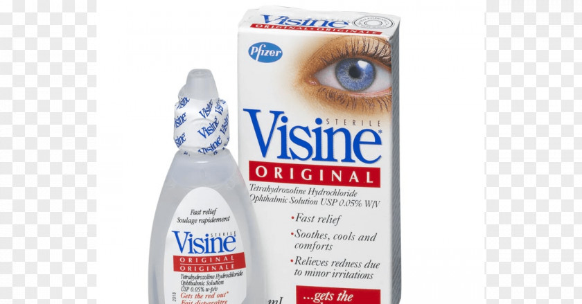 Eye-drops Visine Advanced Redness + Irritation Relief Eye Drops & Lubricants Lotion Lactulose PNG