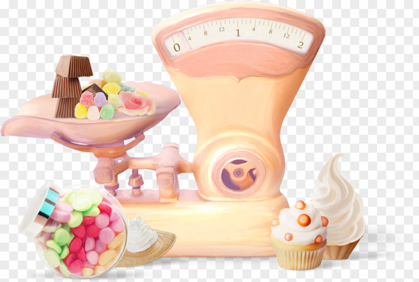 Sweet Tube Measuring Scales Ice Cream PNG