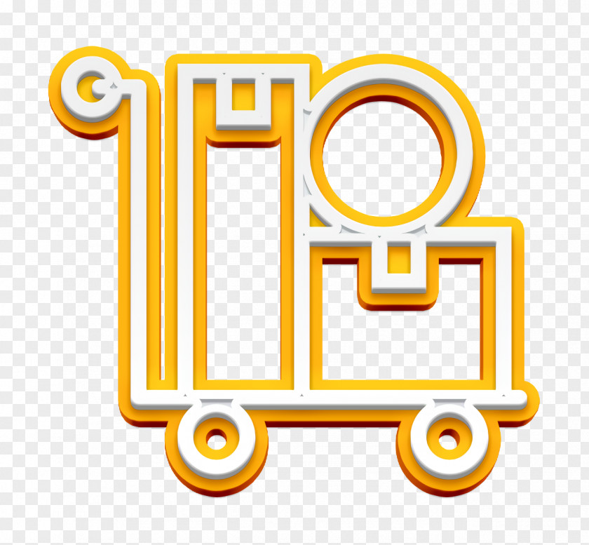Trolley Icon Delivery Cart Business PNG