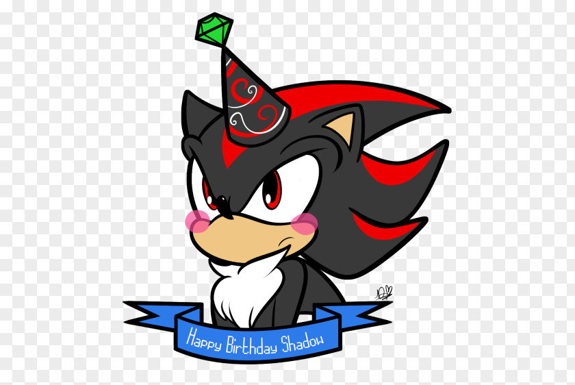 Birthday Shadow The Hedgehog Cake Happy Amy Rose PNG