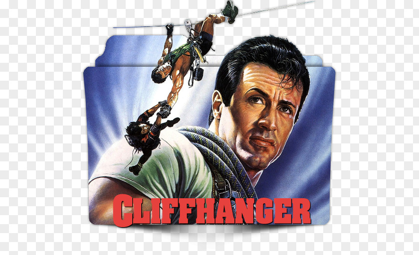 Cliffhanger Movie Sylvester Stallone Film Poster PNG