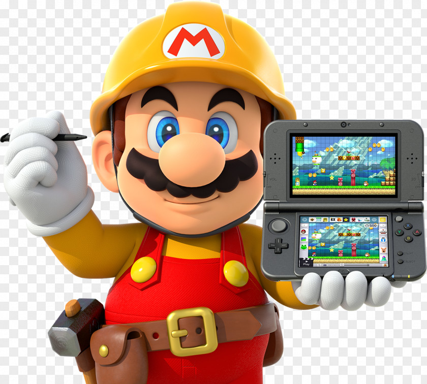 Mario Super Maker Wii U Nintendo 3DS PNG