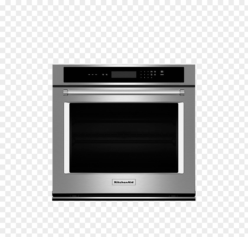 Oven KitchenAid Convection Heat Self-cleaning PNG