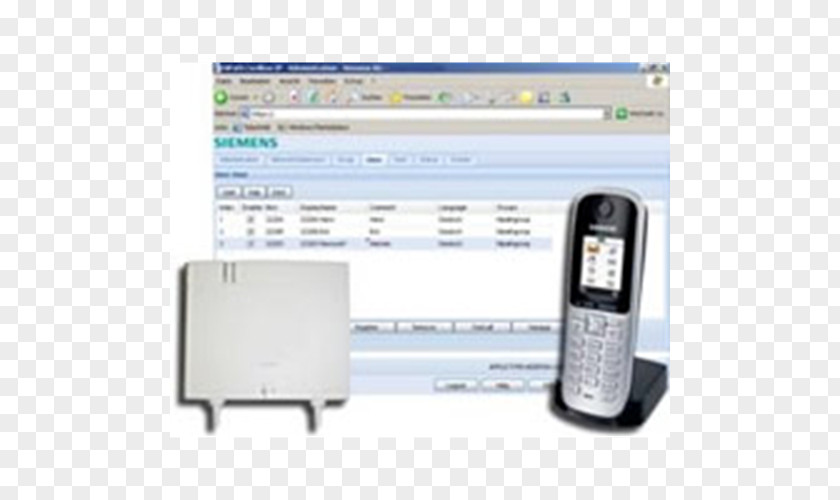 Base Station Telephony Cordless Telephone Unify Software And Solutions GmbH & Co. KG. HiPath PNG