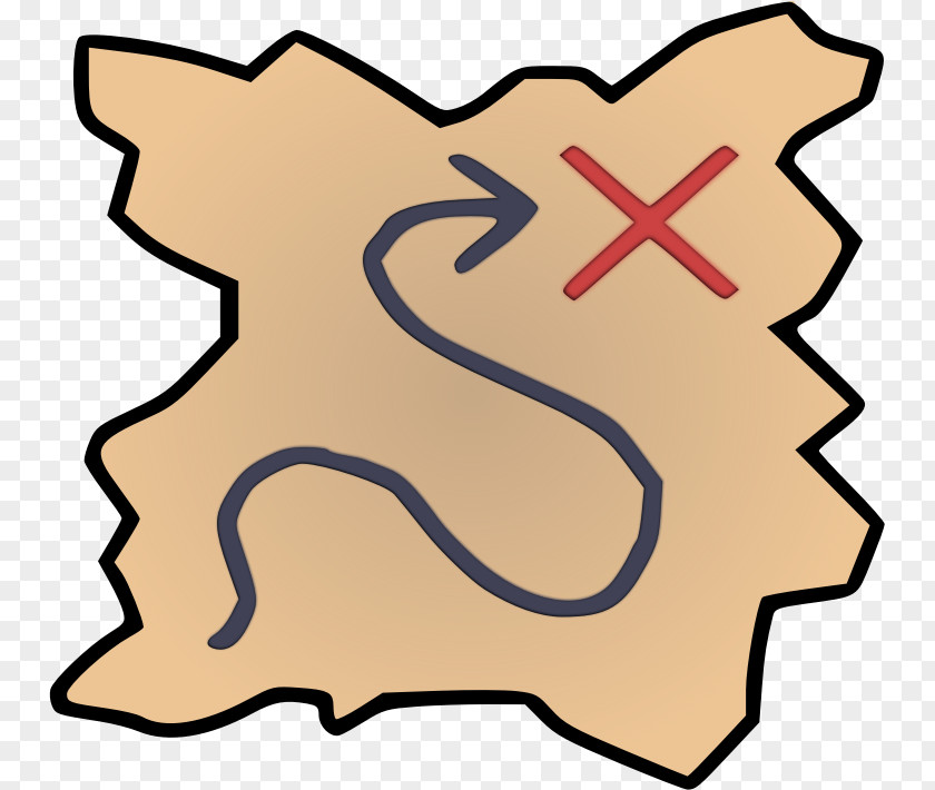 Clip Art Treasure Map X Marks The Spot Image Pirate PNG