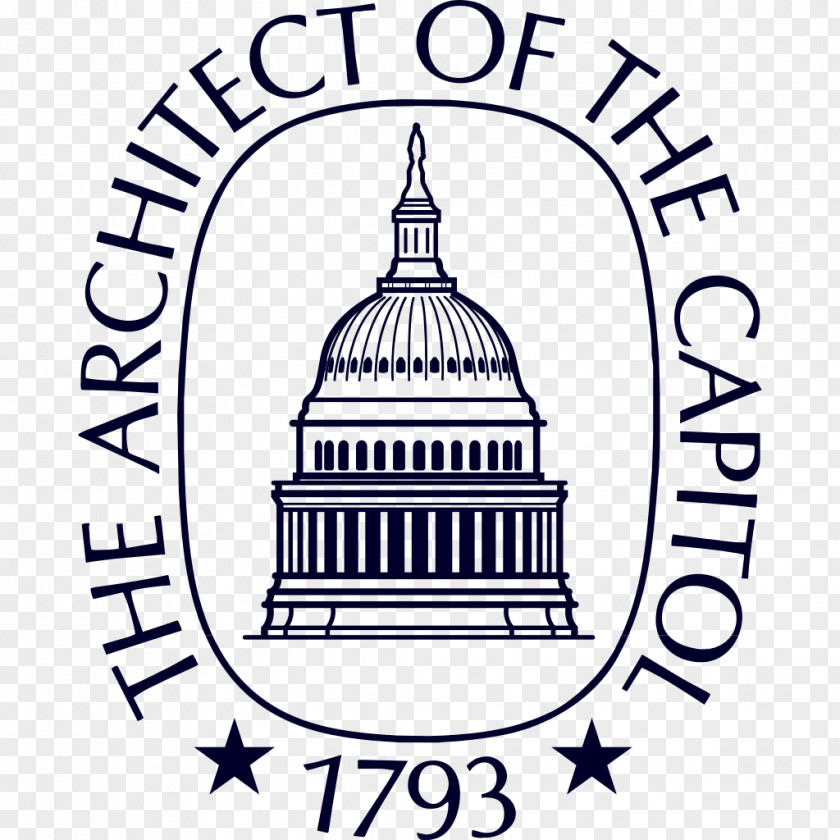 Design United States Capitol Logo Architect Of The Federal Government PNG