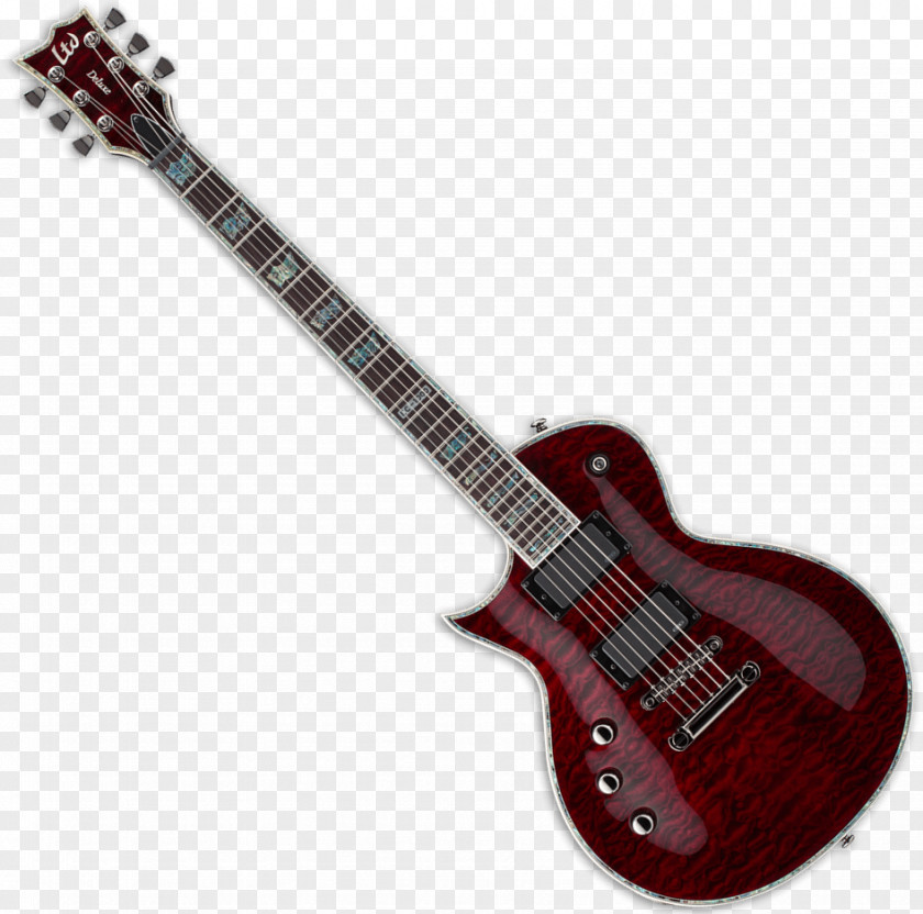 Electric Guitar ESP LTD EC-1000 Gibson Les Paul Guitars PNG