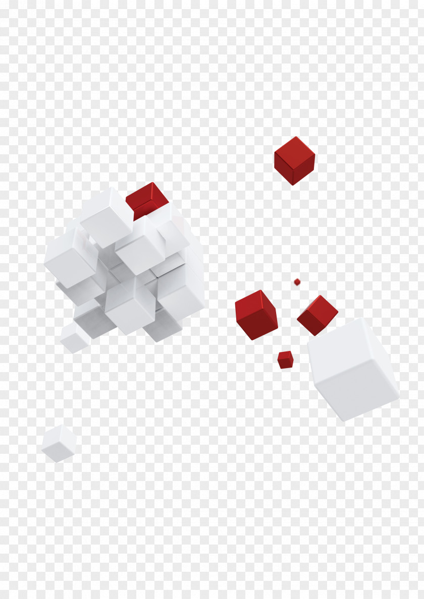 Cube Drawing Innovation Three-dimensional Space PNG