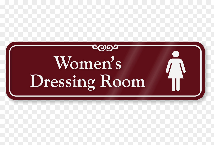 Kitchen Bathroom Public Toilet Changing Room Sign PNG