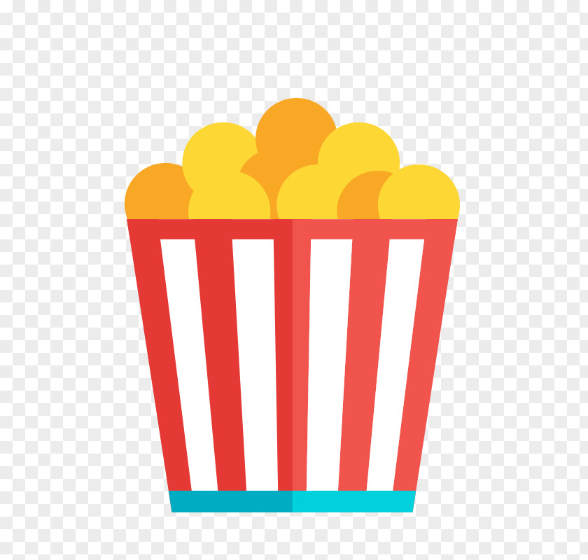 Movie And Popcorn Theater Design Film Image PNG