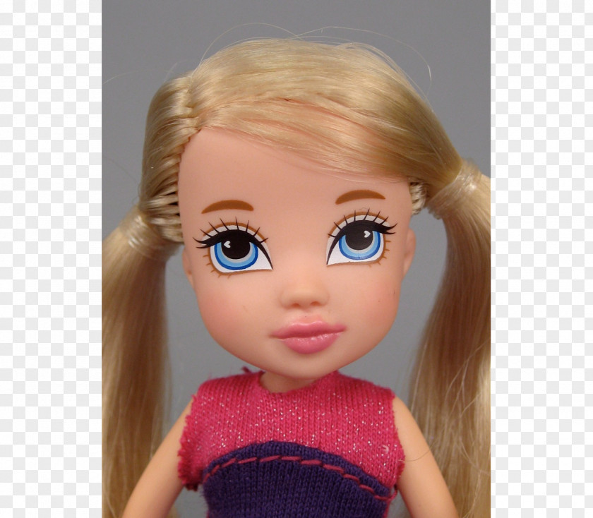 Barbie Toddler Blond Brown Hair PNG