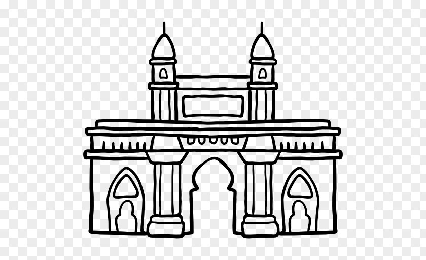 Gateway Of India Gate Monument Clip Art PNG