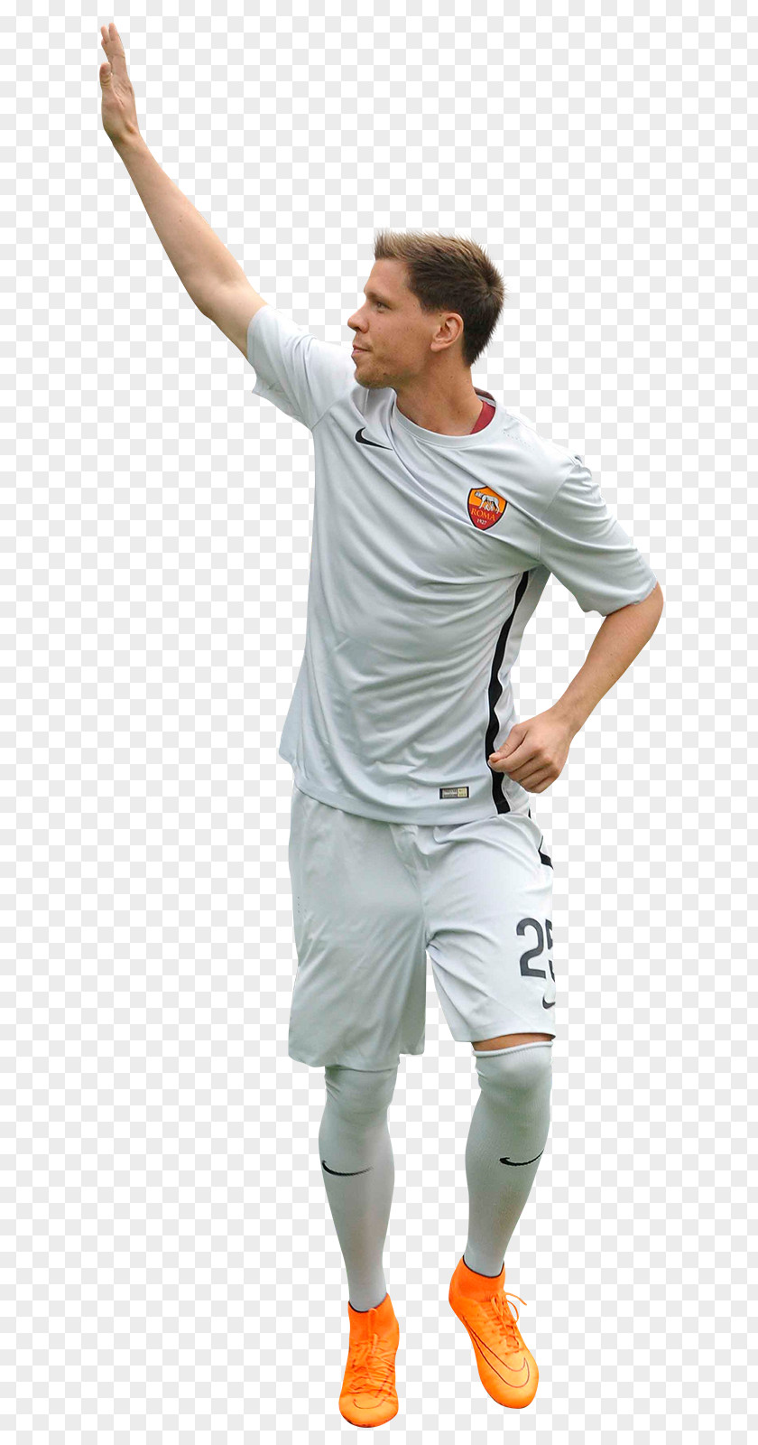 Lewandowski Poland Wojciech Szczęsny A.S. Roma Team Sport Jersey PNG