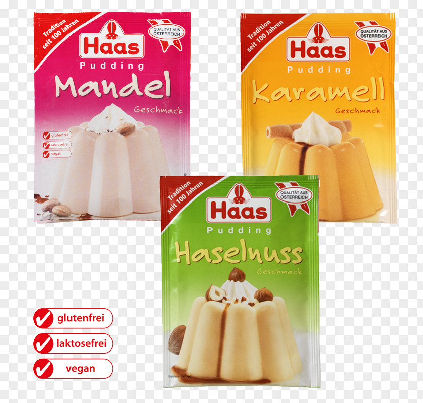 Marzipan Cream Pudding Ed. Haas Austria Baking Dessert PNG