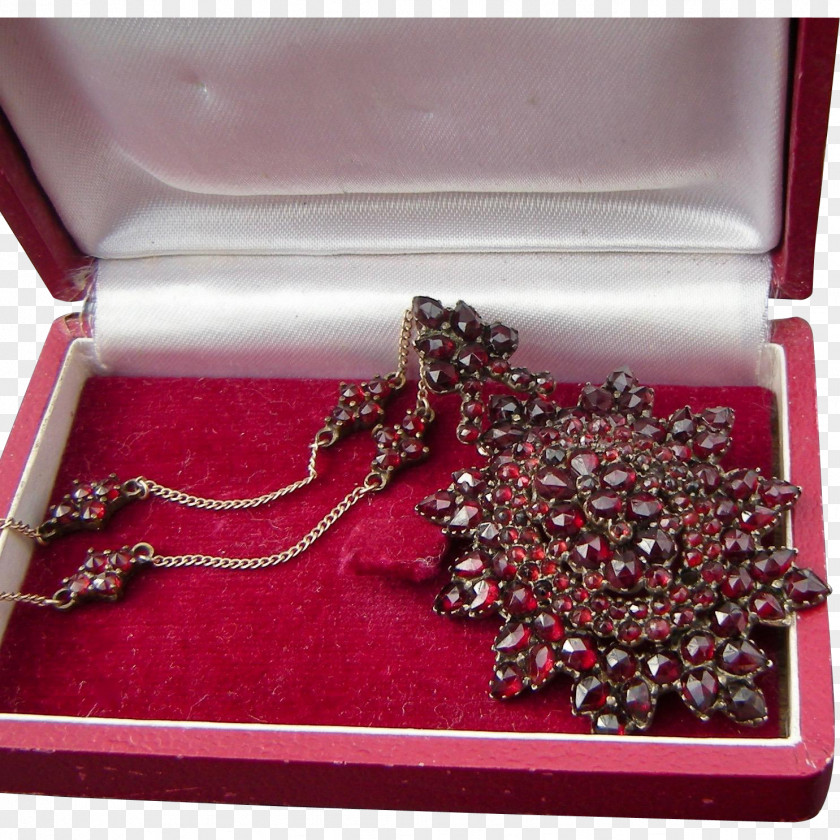 Necklace Earring Jewellery Bead Garnet PNG
