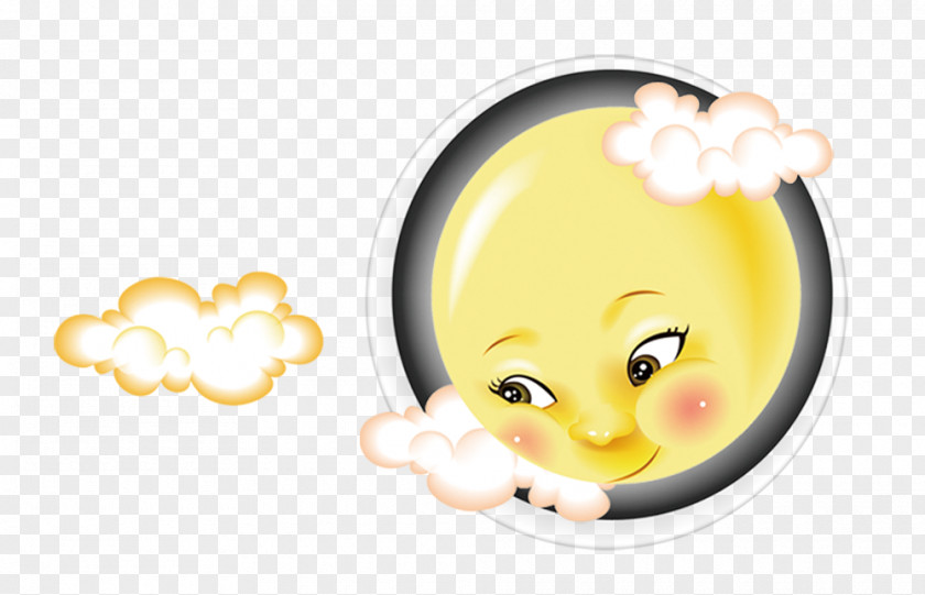 Cartoon Sun Smile Drawing Mid-Autumn Festival PNG