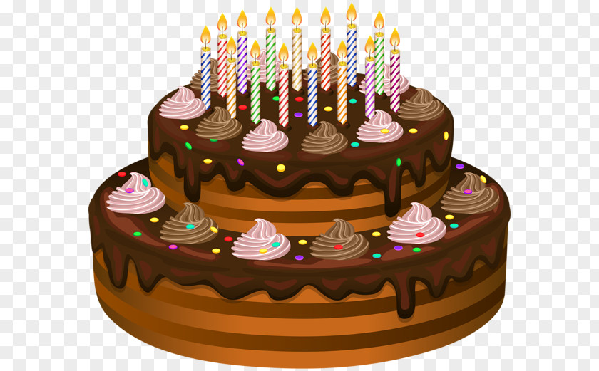 Chocolate Cake Birthday Frosting & Icing Sugar PNG