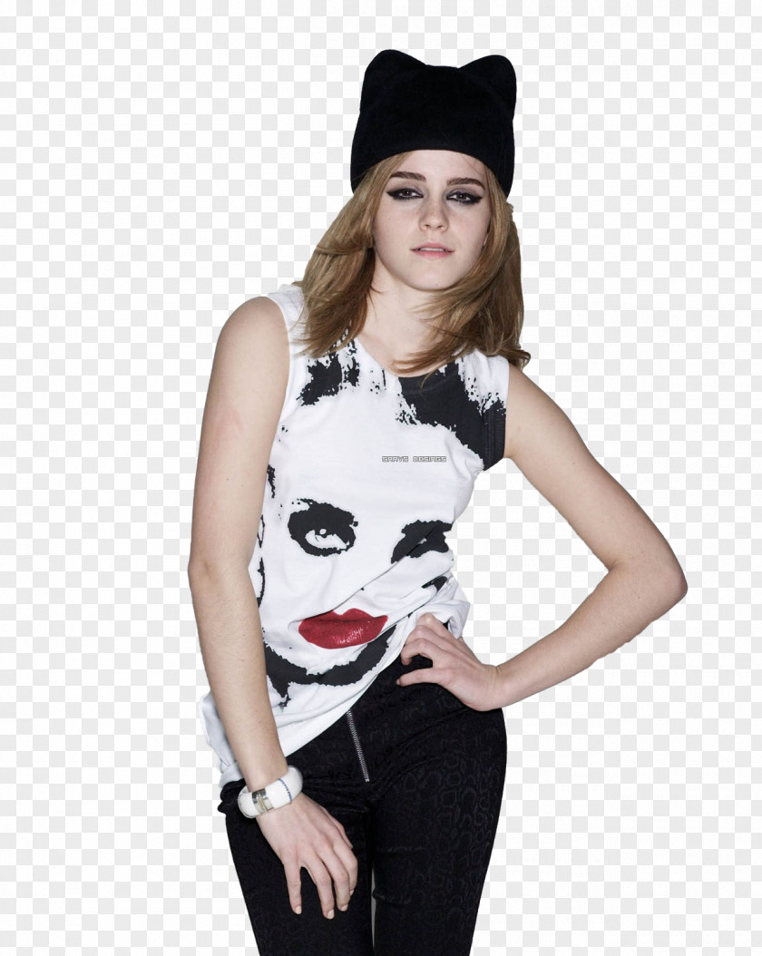 Luke Rockhold Emma Watson T-shirt Headgear PNG