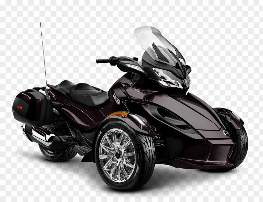 Motorcycle BRP Can-Am Spyder Roadster Motorcycles Motorized Tricycle Suzuki PNG