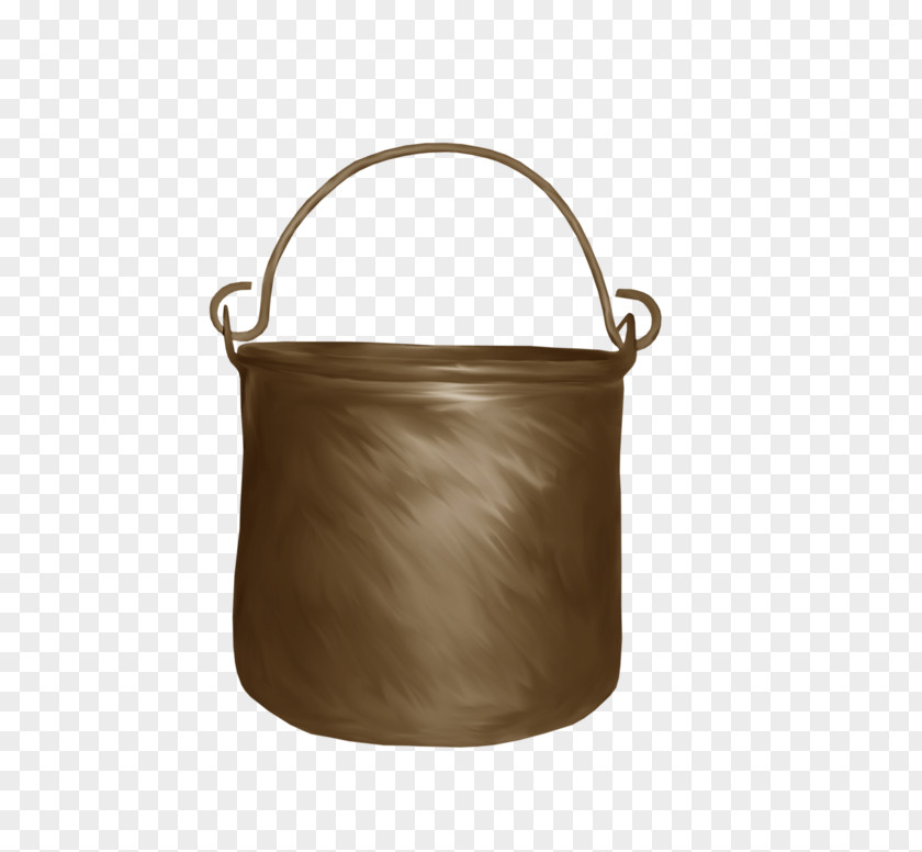 Painted Brown Ice Bucket Wine Euclidean Vector PNG