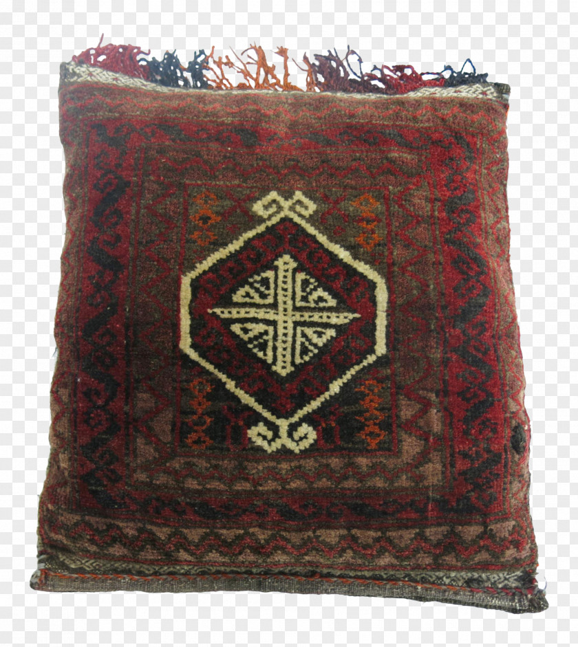 Pillow Throw Pillows Cushion Ersari Carpet PNG