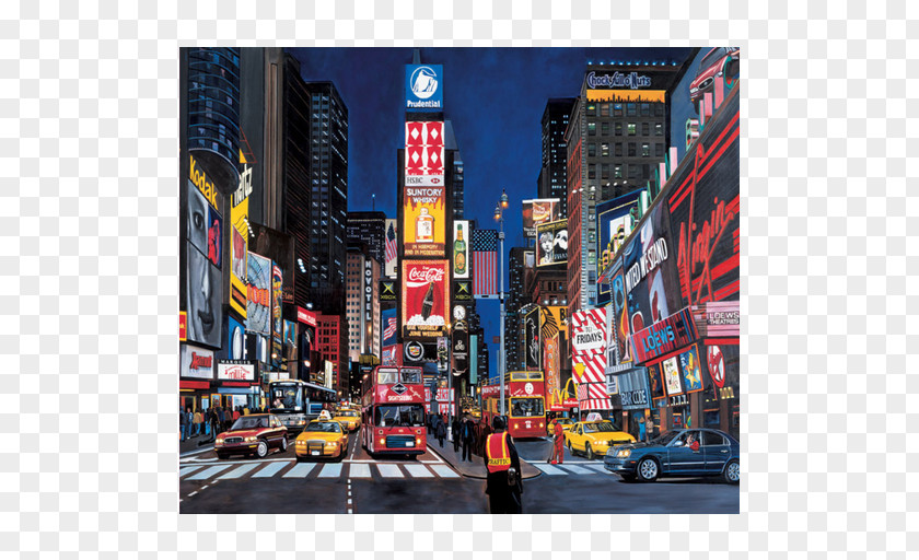 Shanghai Times Square Broadway Calabasas Jigsaw Puzzles PNG