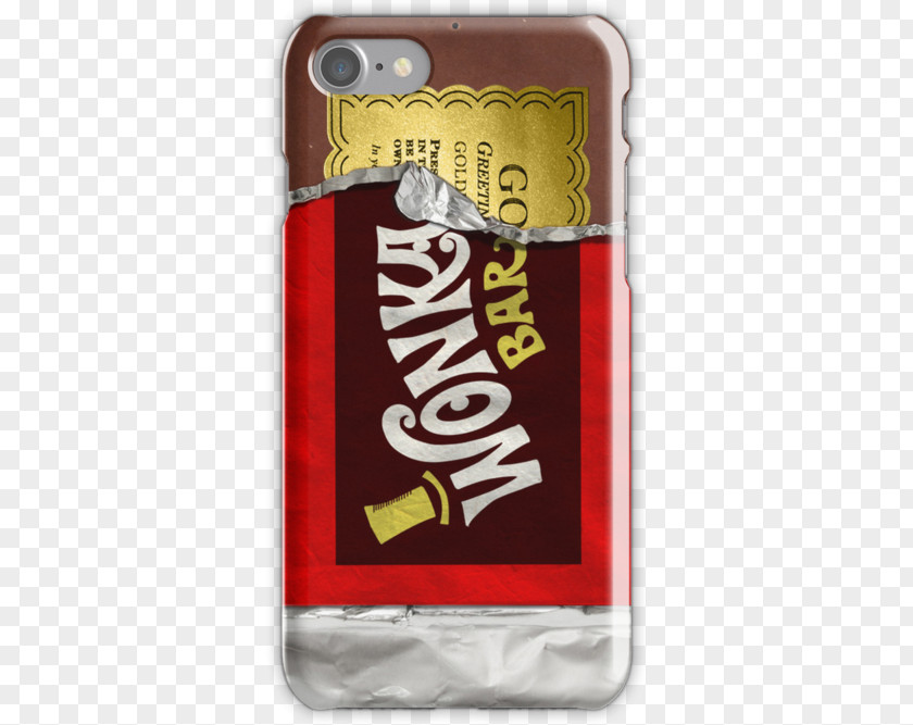 Chocolate Wonka Bar The Willy Candy Company IPhone 8 PNG