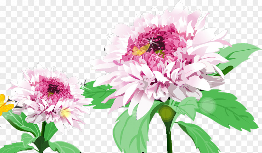 Chrysanthemum Floral Design SWF PNG