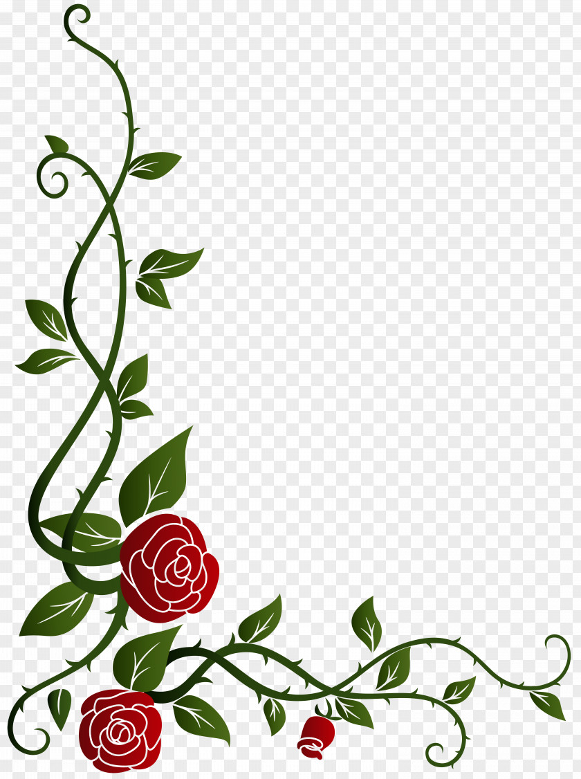 Child Floral Ornament Clip Art PNG