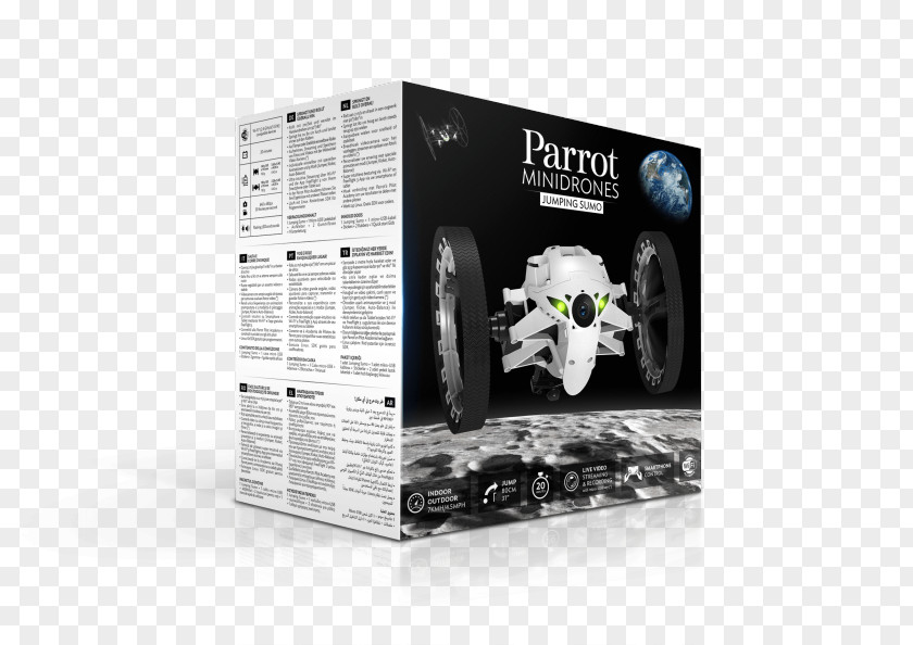 Parrot AR.Drone Unmanned Aerial Vehicle Rolling Spider Jumping Race Drone Minidrone Max Toys/Spielzeug PNG