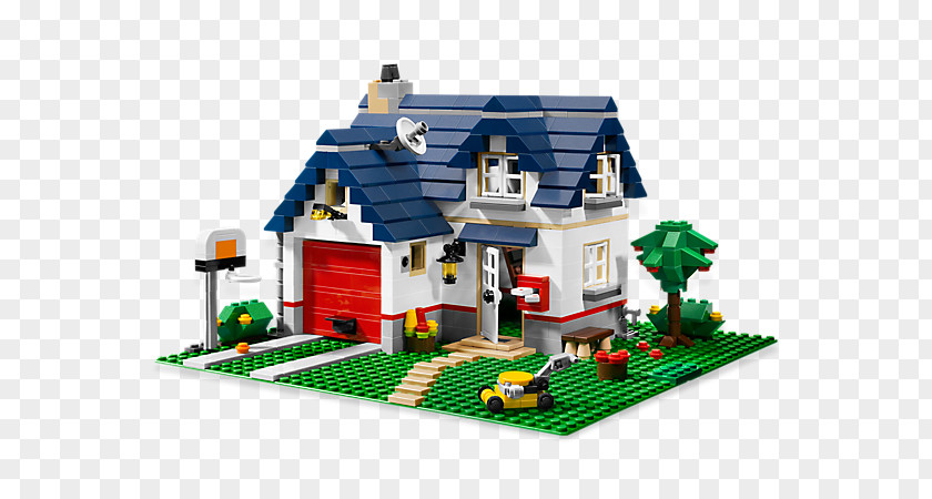 Wishing Tree Lego House Creator Toy PNG