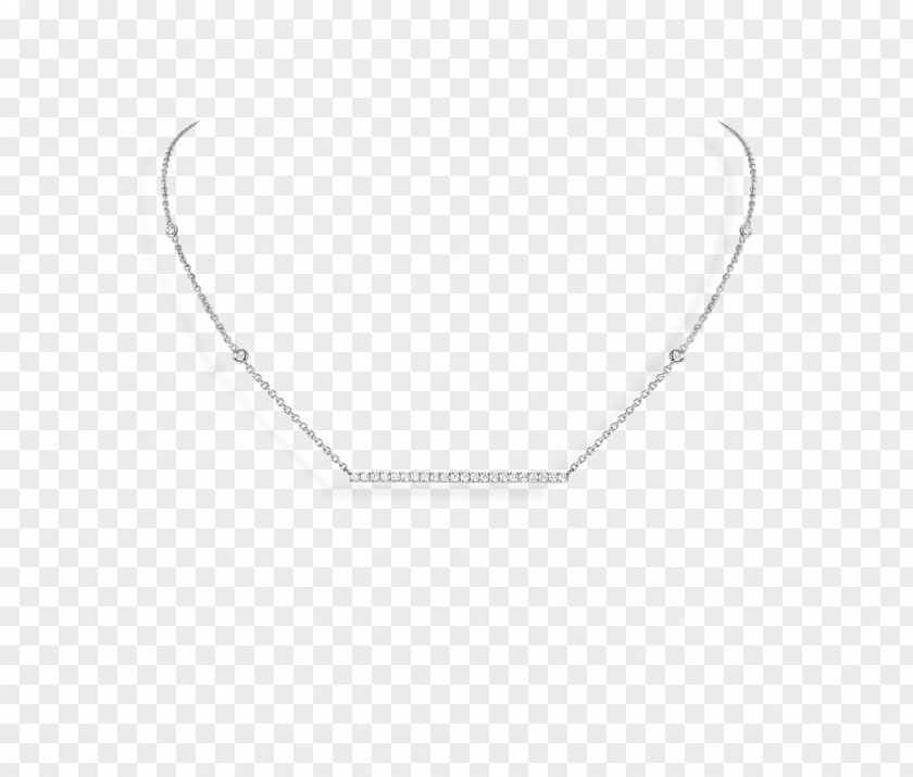 Necklace Silver Body Jewellery PNG