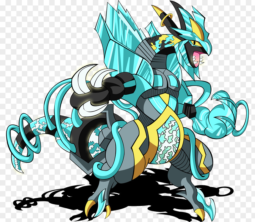 Pokemon Black 2 Kyurem Pokémon Zekrom Drawing Illustration PNG