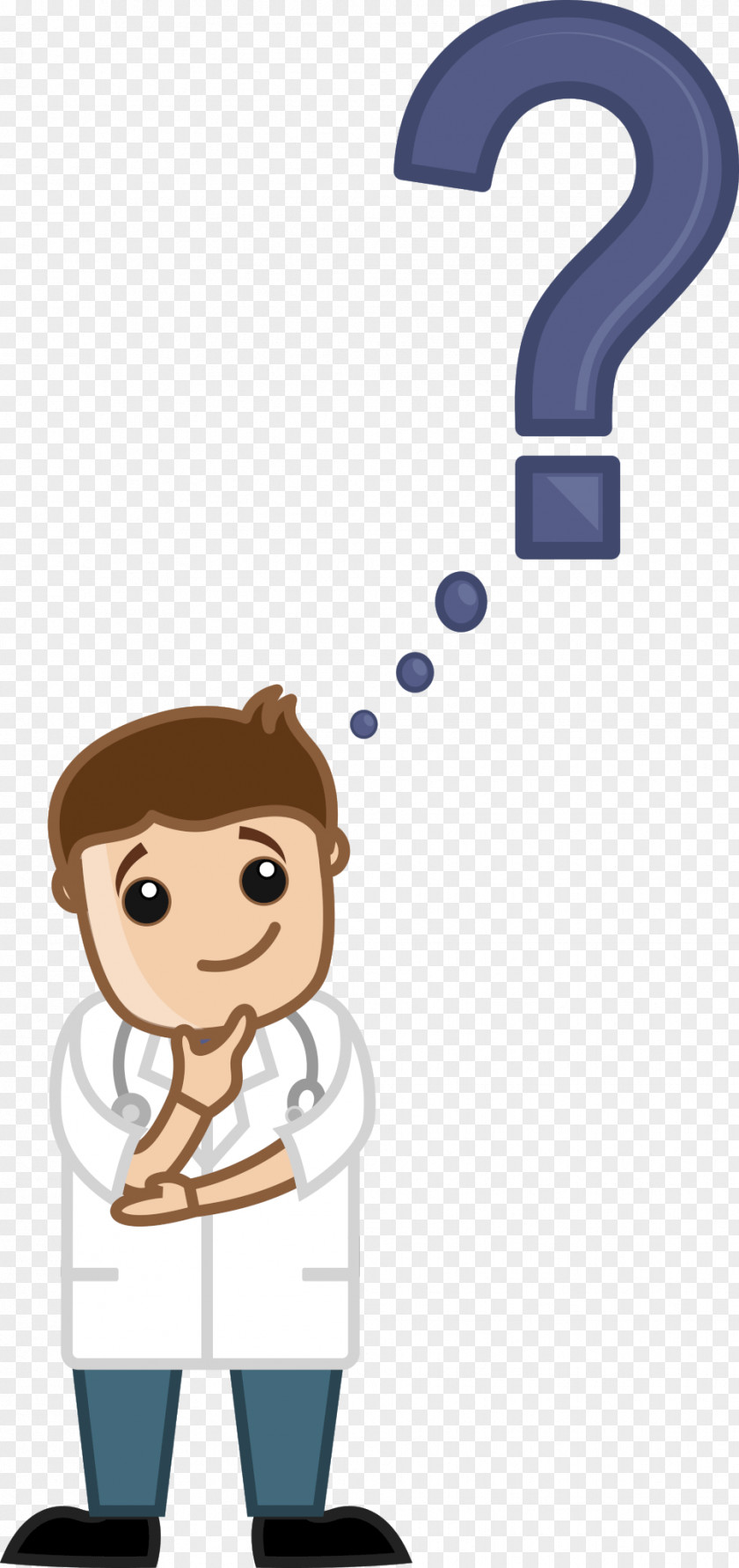 Think Clipart Cartoon Drawing Physician Clip Art PNG