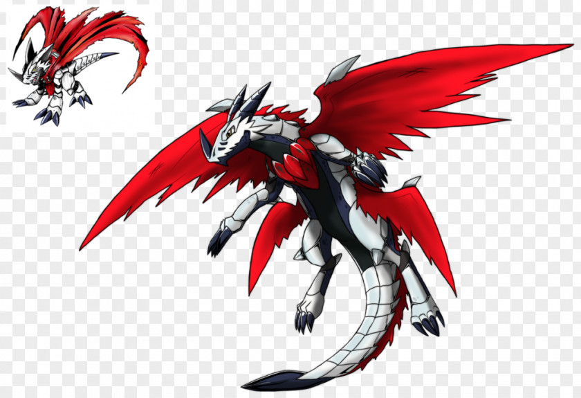 Dragon Digimon Cyberdramon Gatomon Hawkmon PNG